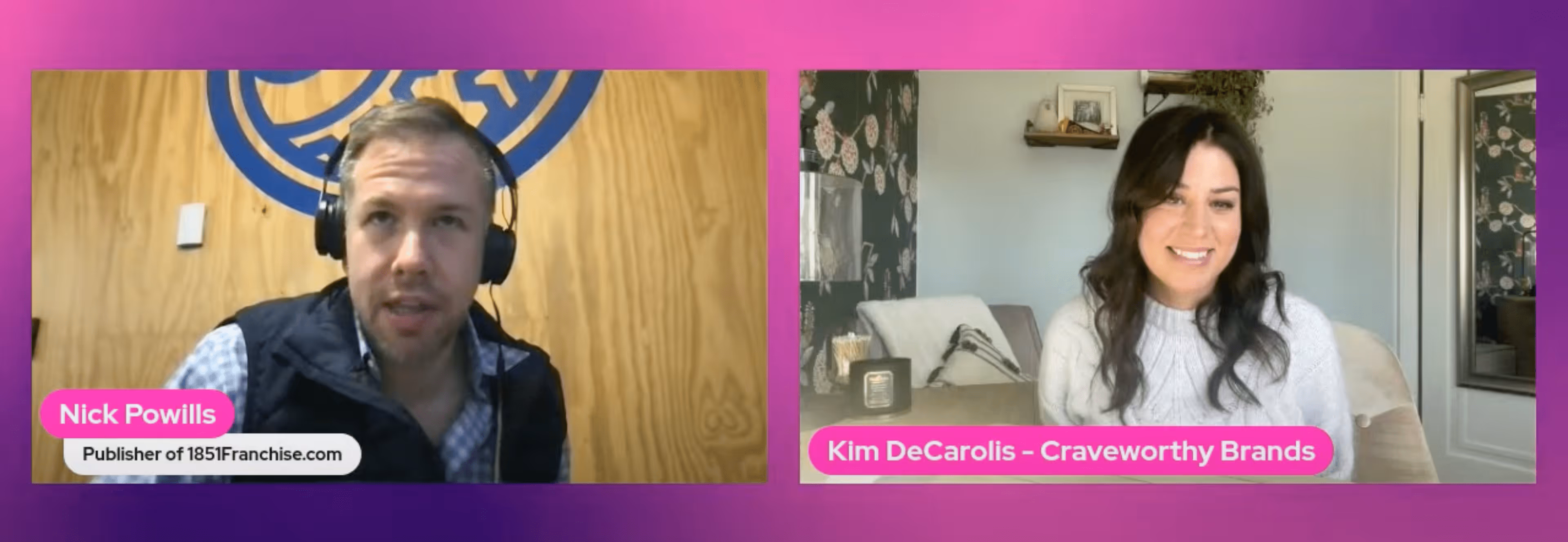 Nick Powills and Kim DeCarolis